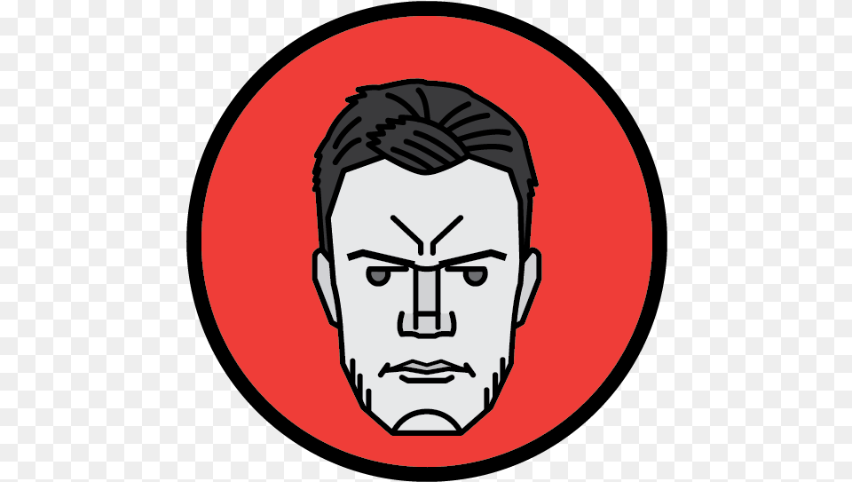 Finn Balor Minus Sign Clip Art, Face, Head, Person, Photography Free Png