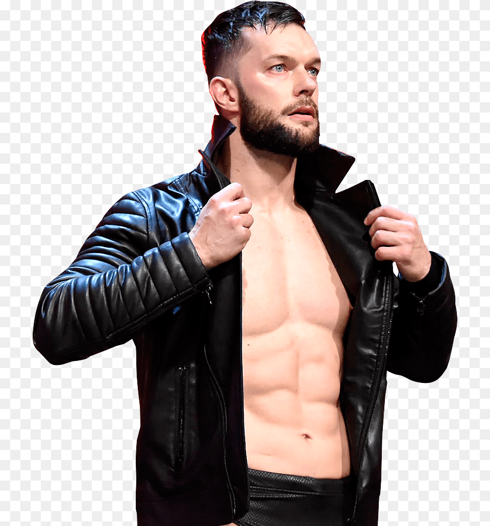 Finn Balor Render, Person, Jacket, Hand, Finger Png Image