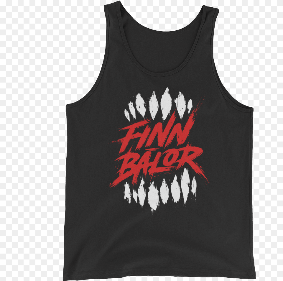 Finn Blor Teeth Active Tank, Clothing, Tank Top Free Png Download