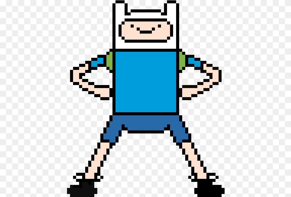 Finn Finn The Human Pixel Art Free Transparent Png