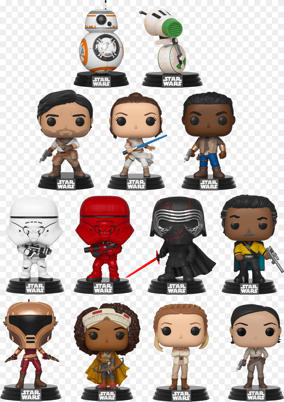 Finn Star Wars, Toy, Doll, Baby, Person Png Image