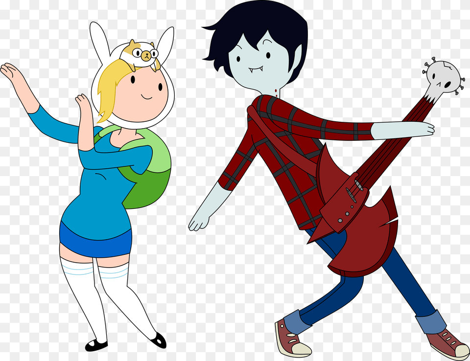 Finn The Human Marceline The Vampire Queen Ice King Vampire Male Adventure Time, Book, Publication, Comics, Person Free Png