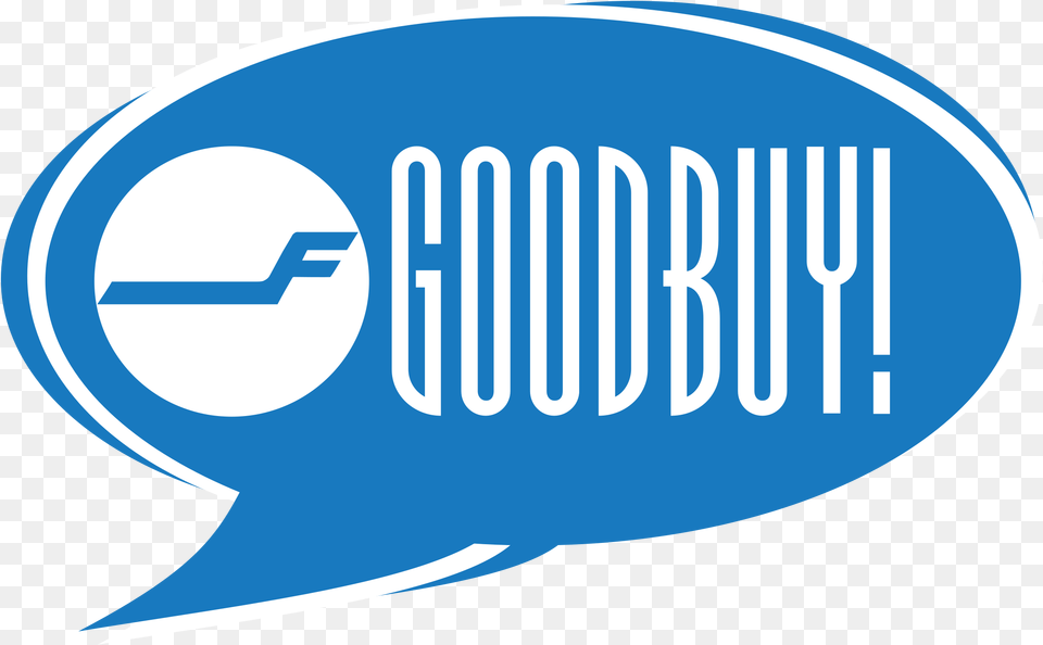 Finnair Goodbye Logo Finnair Goodbye, Outdoors, Sticker, Disk Free Transparent Png