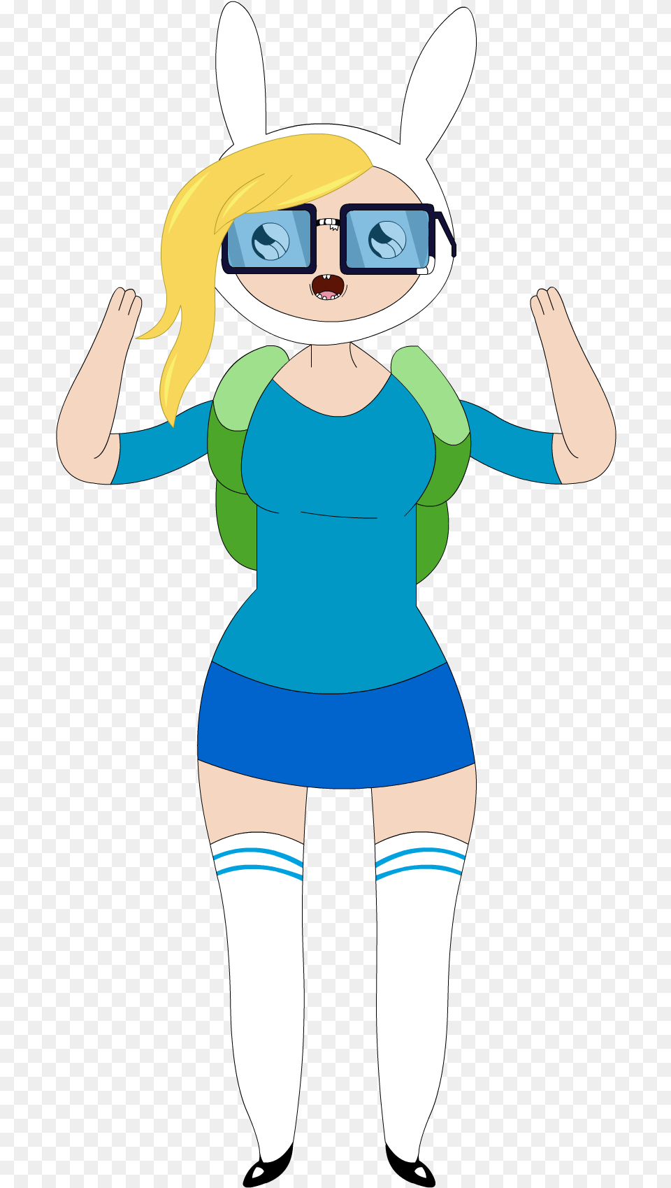 Fionna Glasses Of Nerdicon Adventure Time By Qhyperdunk24 D514nxm Adventure Time Fionna, Book, Publication, Comics, Adult Free Transparent Png