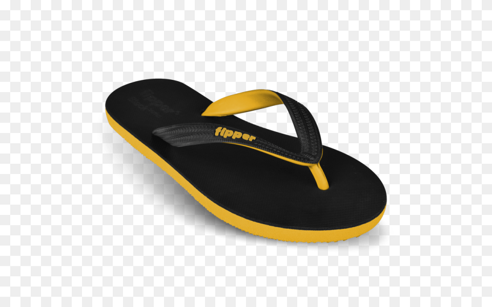 Fipper Black Series Blackyellow, Clothing, Flip-flop, Footwear, Ping Pong Png Image