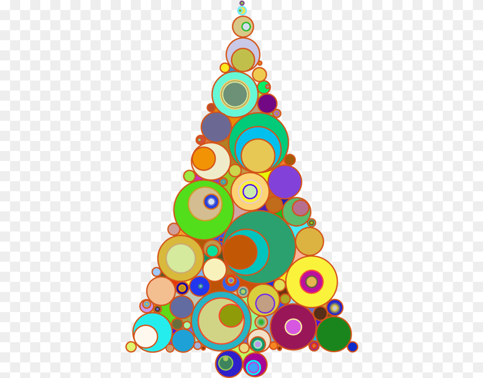Fir Pine Family Christmas Decoration Colorful Christmas Tree, Lighting, Art, Graphics, Christmas Decorations Free Png