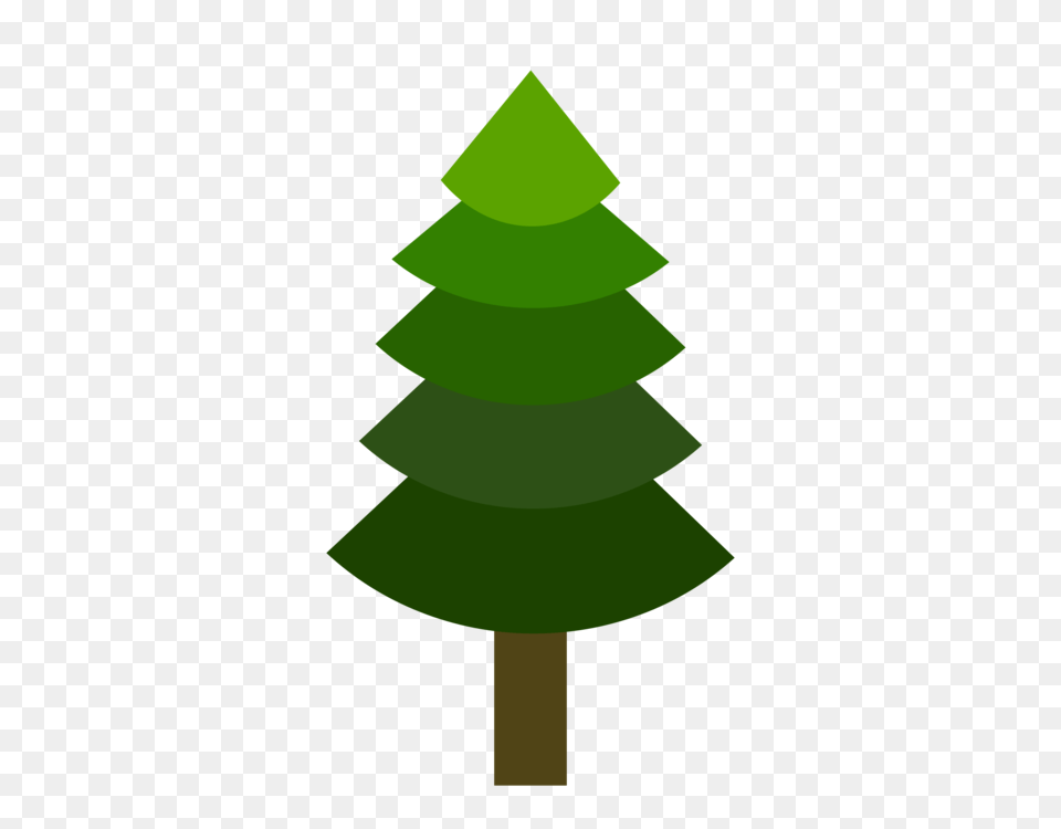 Fir Pine Tree Spruce Geometry, Green, Plant Free Png