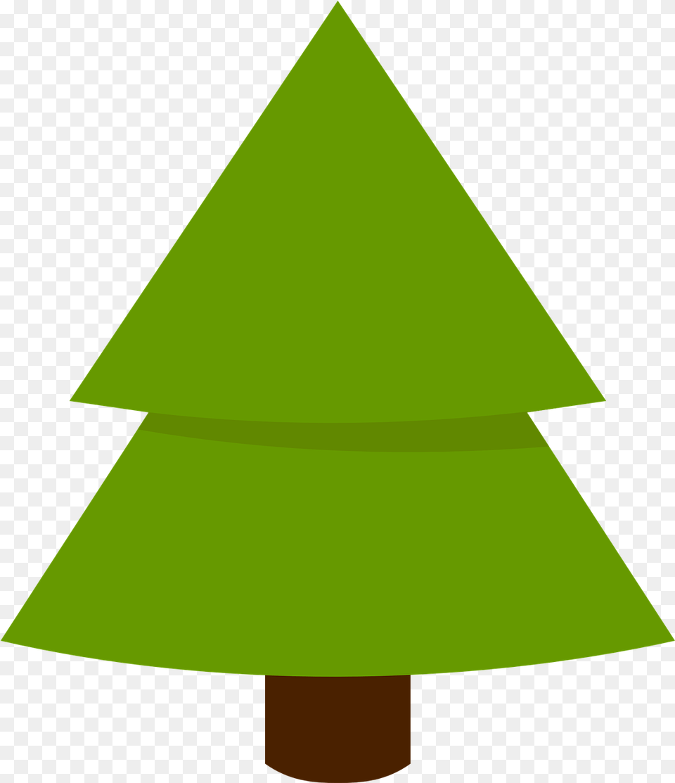 Fir Tree Christmas Clipart Triangle Tree, Green Png
