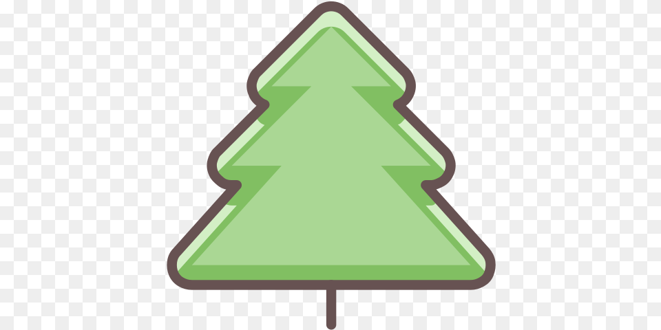 Fir Tree Christmas Free Icon Of Vertical, Triangle Png Image