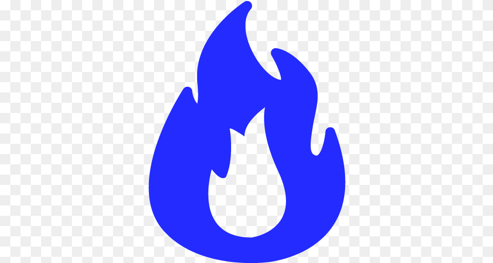 Fire 02 Icons Transparent Blue Transparent Fire Icon, Logo, Symbol, Nature, Night Png Image