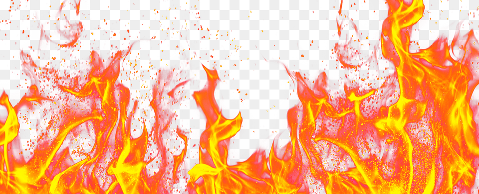 Fire, Flame, Mountain, Nature, Outdoors Png