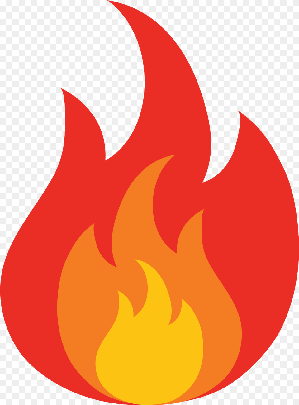 Fire With Transparent Background Fire Flat Design, Flame Free Png