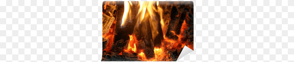 Fire, Flame, Bonfire, Fireplace, Indoors Free Png