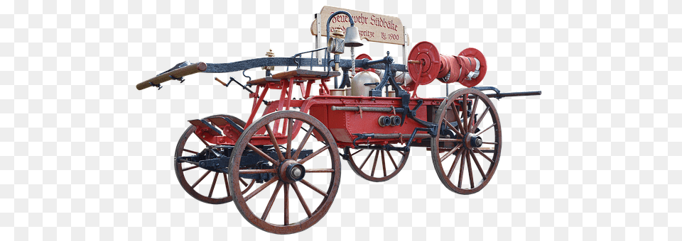 Fire Machine, Spoke, Wheel, Carriage Png