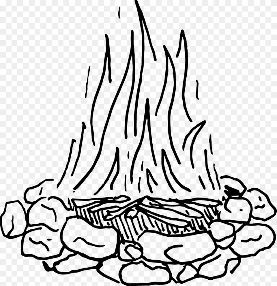 Fire, Gray Png Image