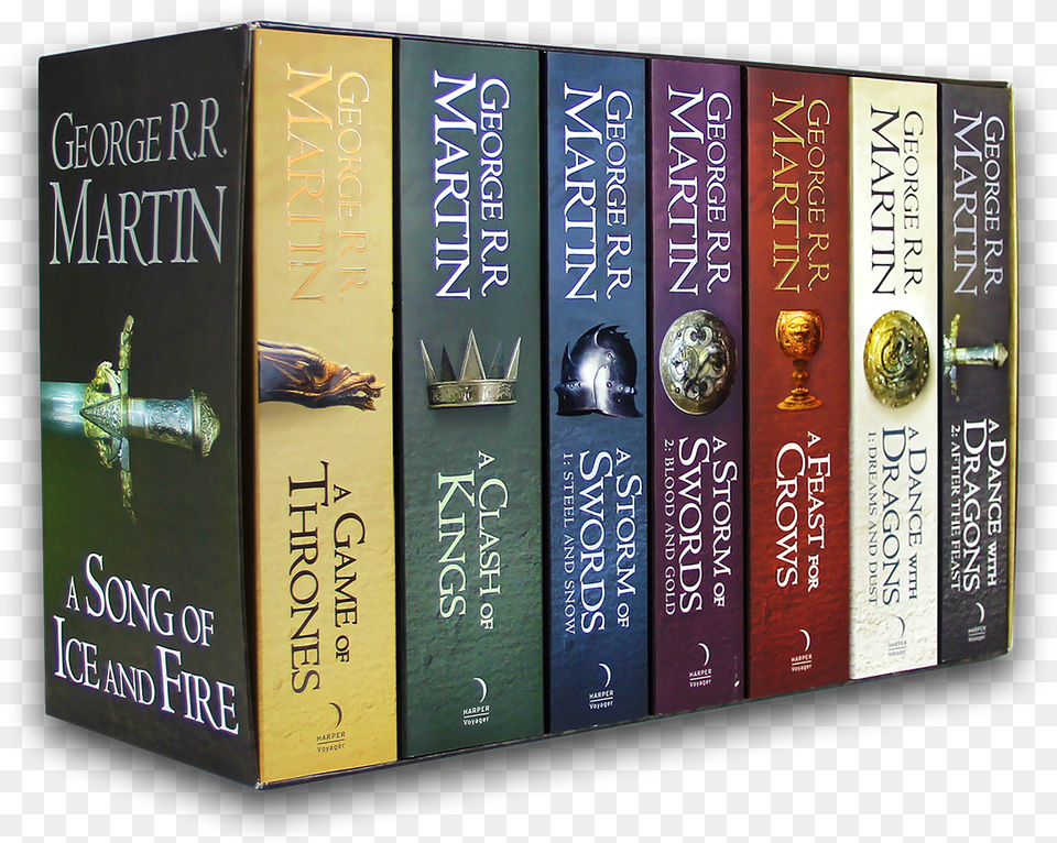 Fire And Blood Martin, Book, Publication, Novel Free Png Download