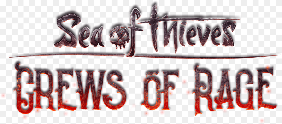 Fire And Fury With Sea Of Thieves Calligraphy, Handwriting, Text Free Png Download