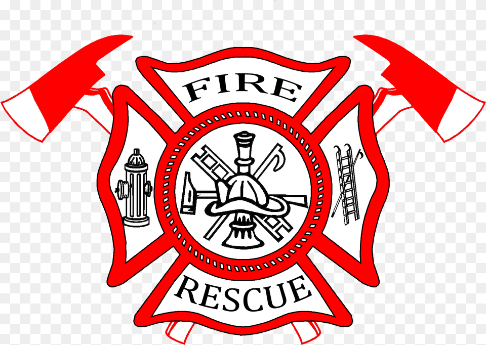 Fire And Rescue Logo, Clothing, Emblem, Shirt, Symbol Free Png Download