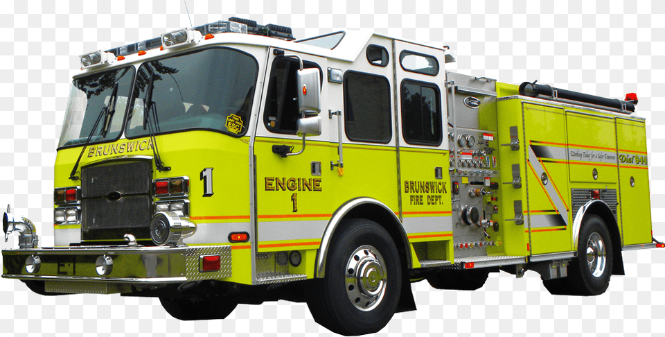 Fire Apparatus Green Pumper, Transportation, Truck, Vehicle, Machine Free Png