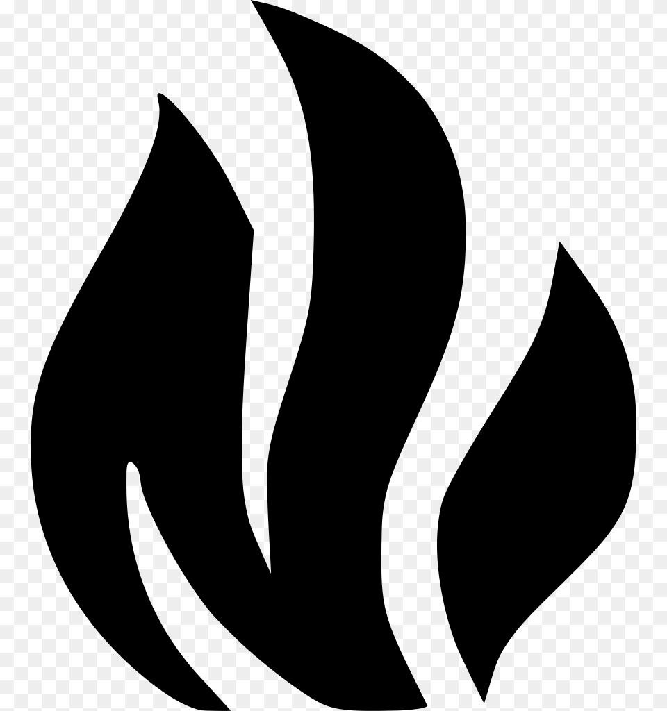 Fire Black White, Gray Free Png