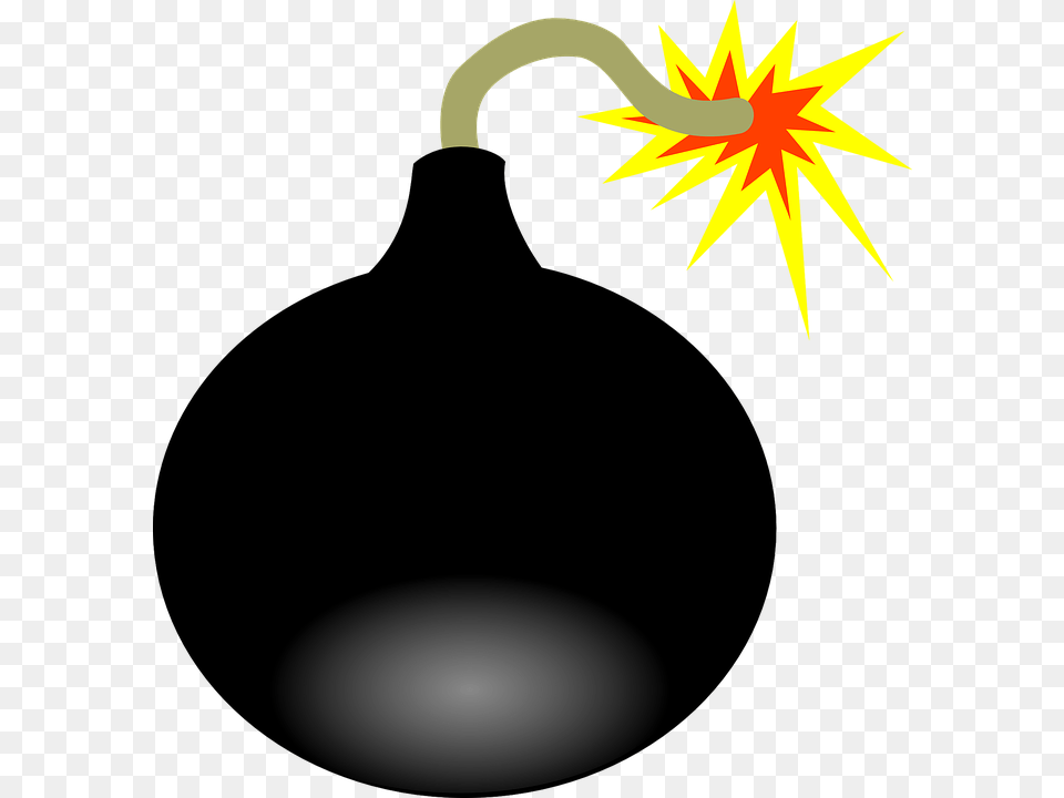 Fire Bomb Boom Explosive Explosion Boom Clipart, Ammunition, Lighting, Weapon Png Image