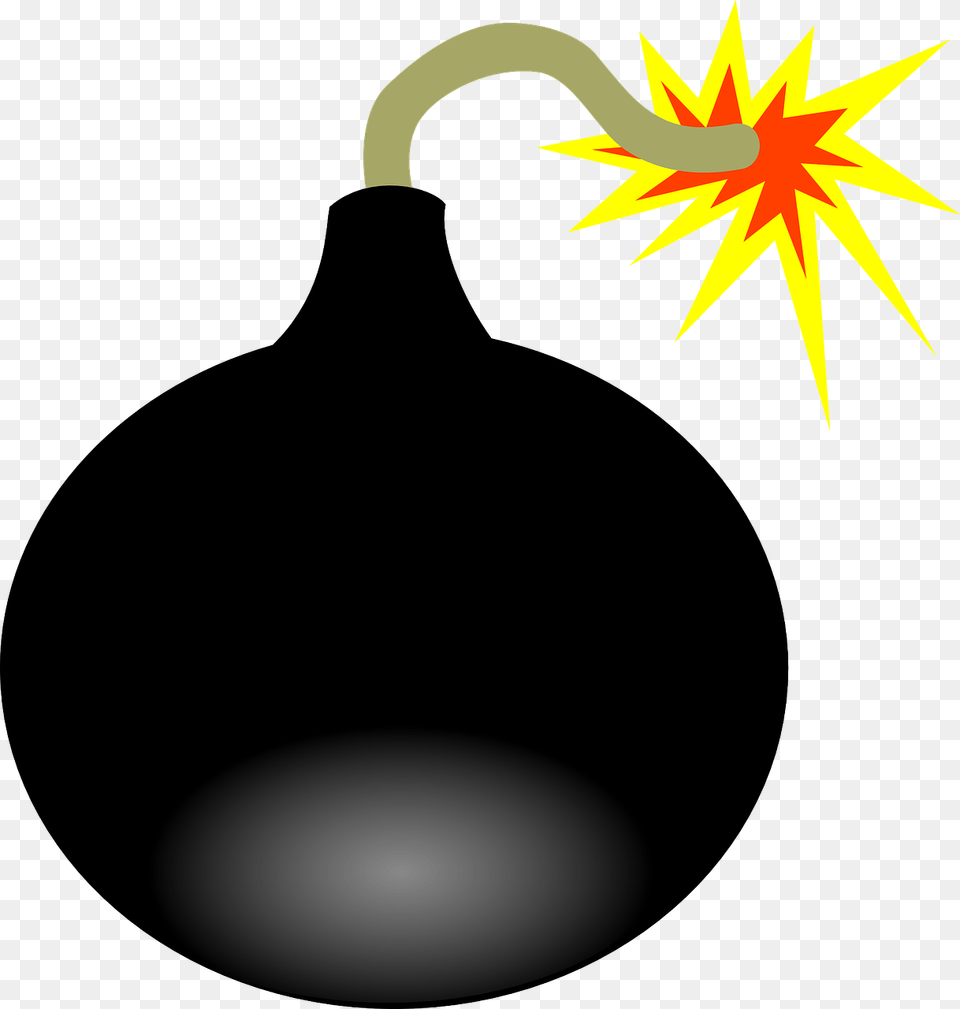 Fire Bomb Boom Vector Graphic On Pixabay Firebomb Clipart, Lighting, Ammunition, Weapon Free Png Download