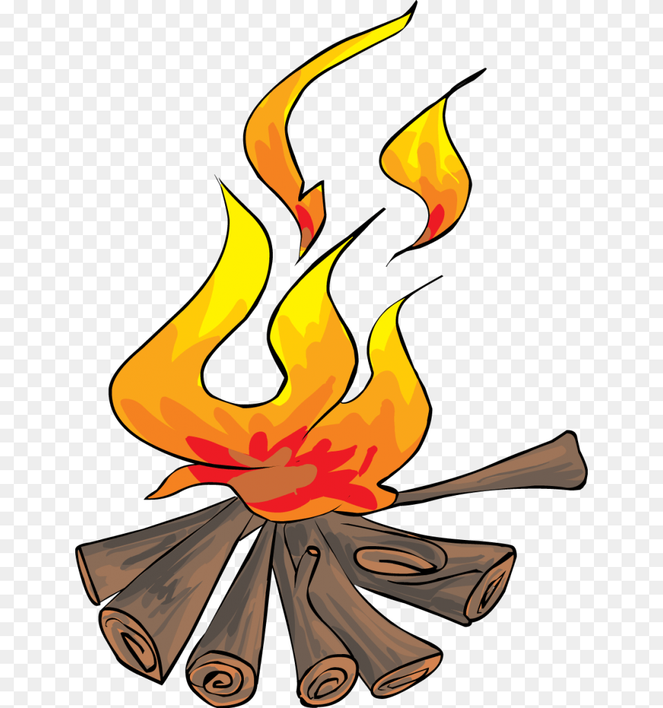 Fire Bonfire, Flame, Adult, Female, Person Png Image