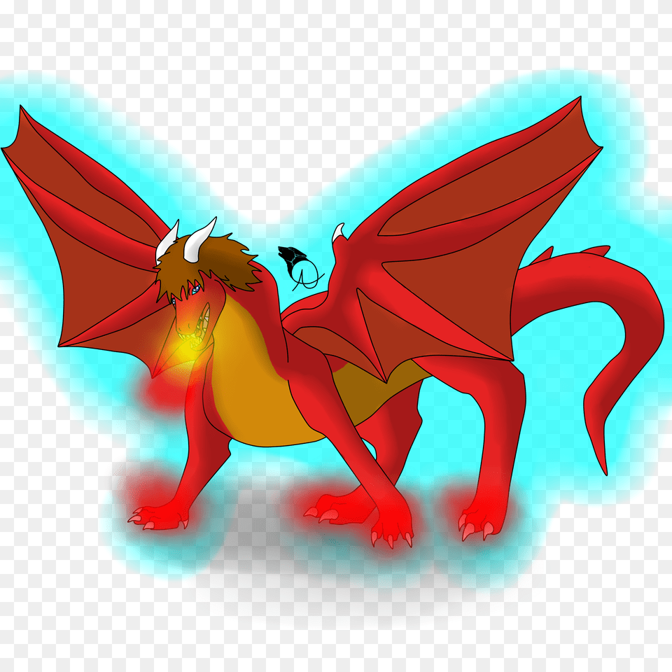 Fire Breath Weasyl, Dragon, Animal, Kangaroo, Mammal Free Png