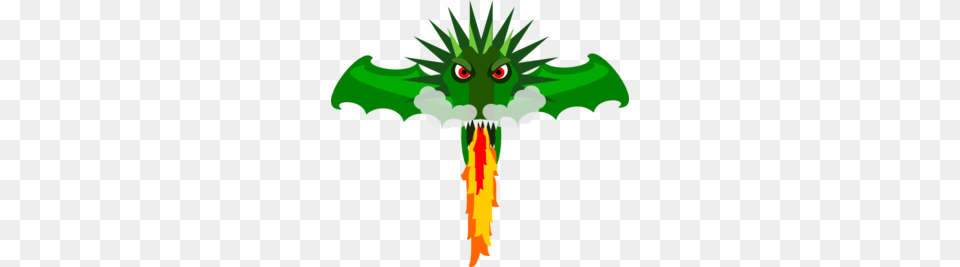 Fire Breathing Dragon Clip Art, Green, Person Png Image