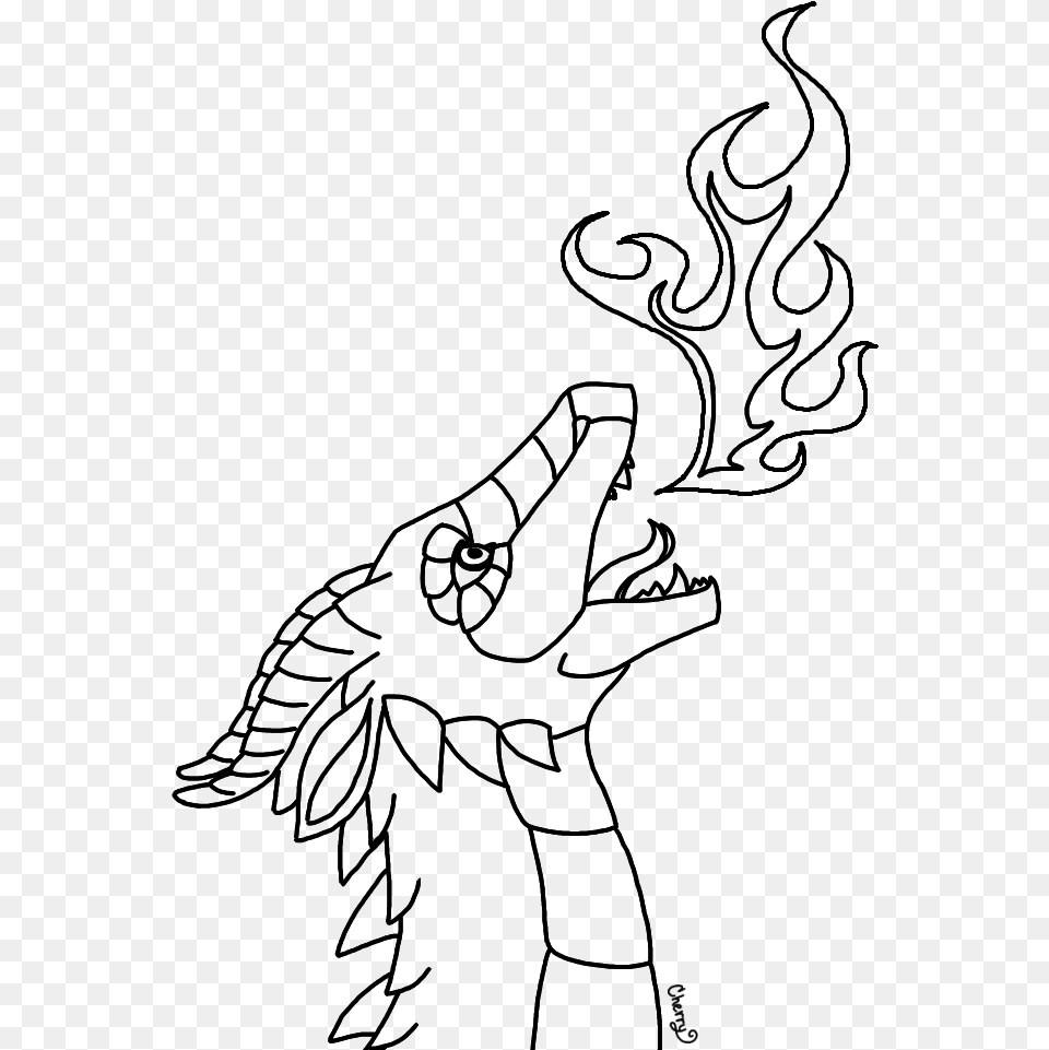 Fire Breathing Dragon Drawing At Getdrawings Easy To Draw Fire Breathing Dragon, Gray Free Png