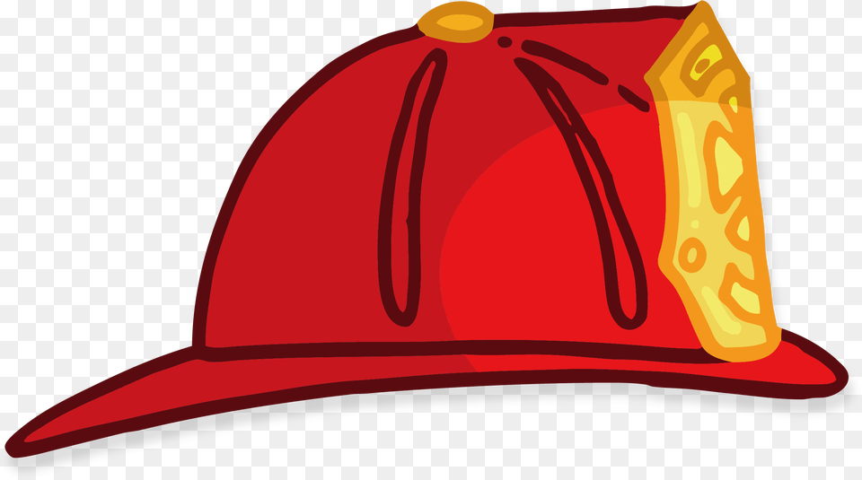 Fire Cap Vector Download Transparent Firefighter Hat Clipart, Baseball Cap, Clothing Free Png