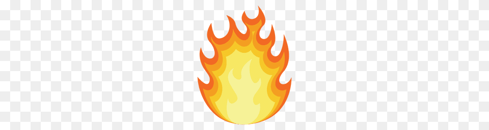 Fire Cartoon Black Silhouette, Flame Free Transparent Png