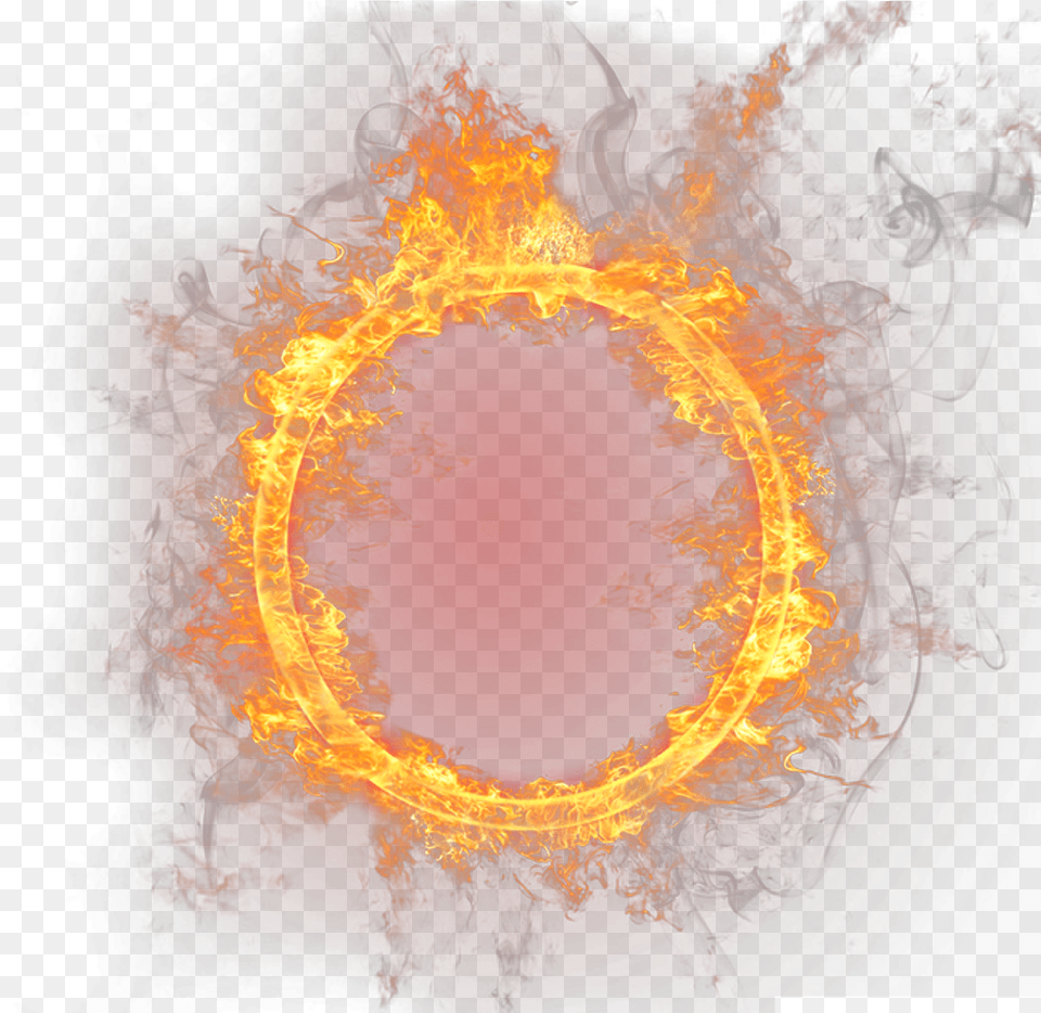 Fire Circle Fire For Round, Accessories, Pattern, Flame, Ornament Png