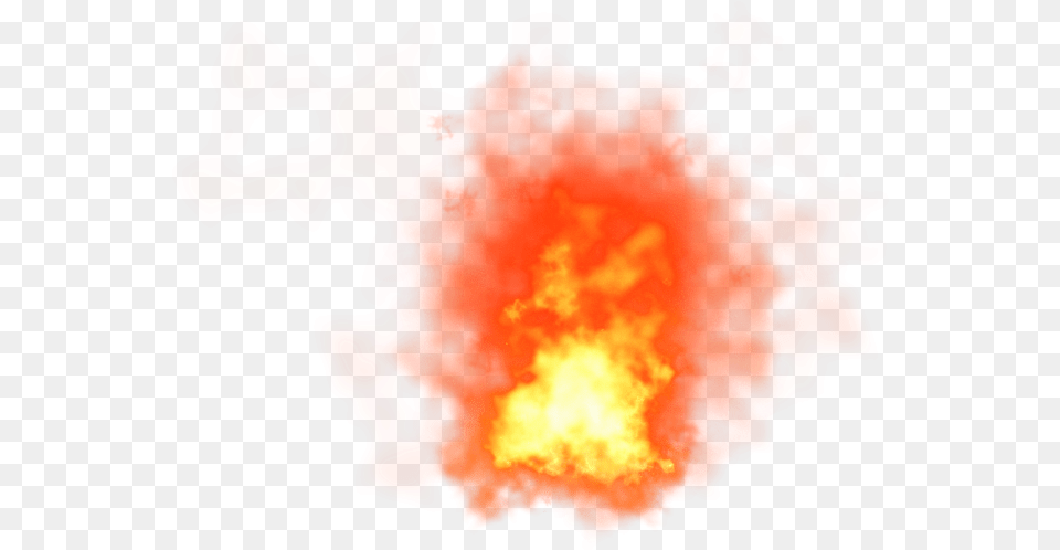 Fire Clipart Picture Min Realistic Explosions Transparent Gif, Flame, Mountain, Nature, Outdoors Png Image