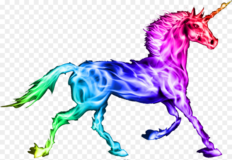 Fire Clipart Unicorn Unicorn Fire, Animal, Horse, Mammal, Accessories Free Transparent Png
