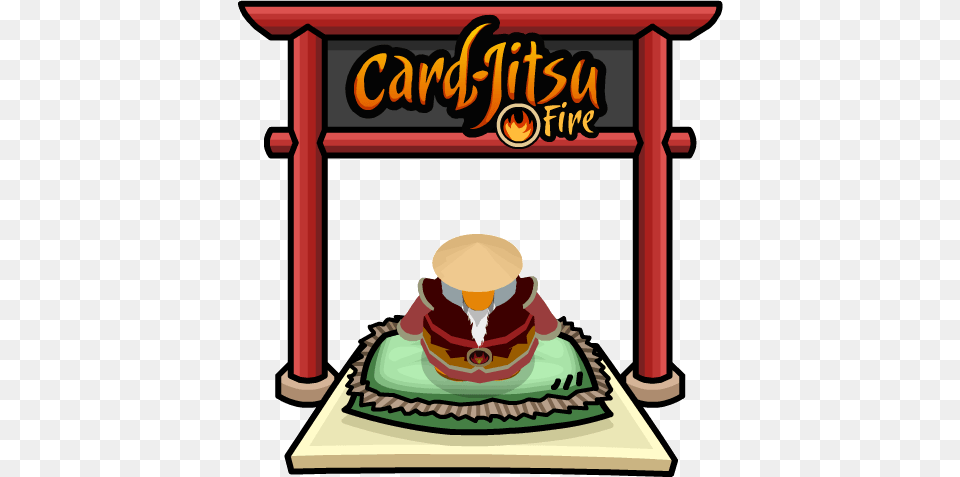 Fire Club Penguin Card Jitsu, Birthday Cake, Cake, Cream, Dessert Png