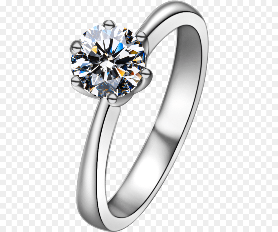 Fire Color Diamond Ring Simulation Diamond 35 Minutes Pre Engagement Ring, Accessories, Gemstone, Jewelry, Platinum Png