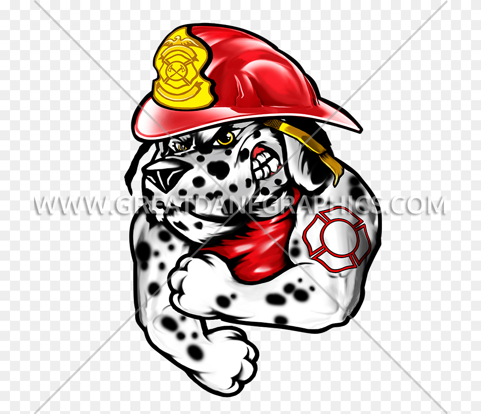 Fire Dalmatian Fire Department Dog T Shirt, Helmet, Baby, Person, Clothing Png