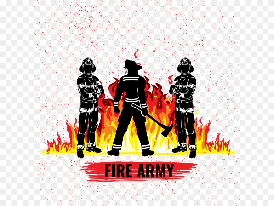Fire Department, Person, Advertisement, Poster, Flame Png