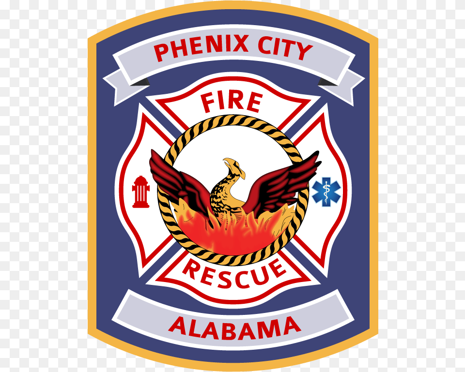 Fire Department Logo Oak Ridge Tn Fire Department, Badge, Emblem, Symbol, Animal Free Png