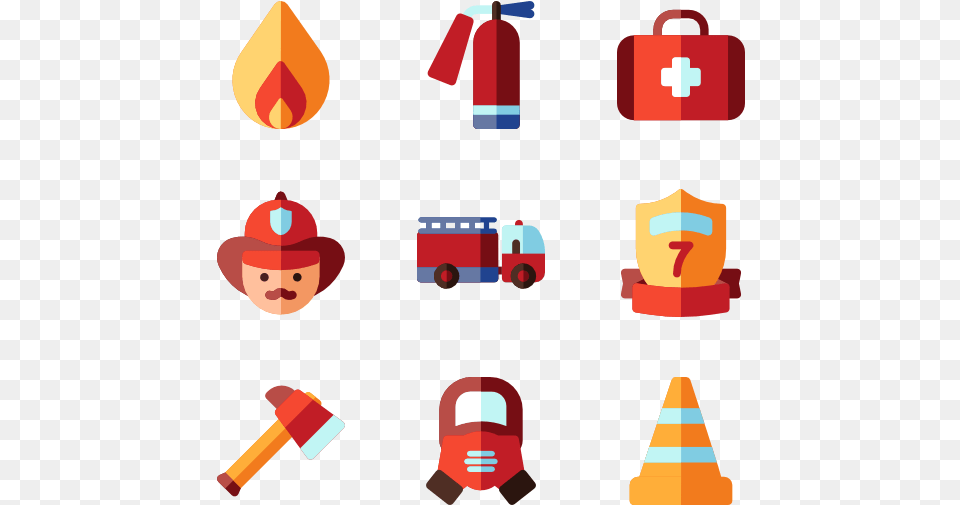 Fire Department Small Fire Extinguisher Icon, First Aid, Baby, Person, Face Png