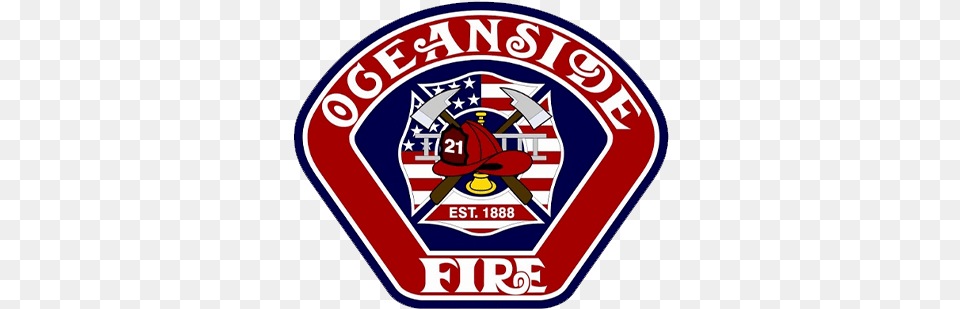 Fire Department Training Online Education Oceanside Fire Department, Logo, Emblem, Symbol Png Image