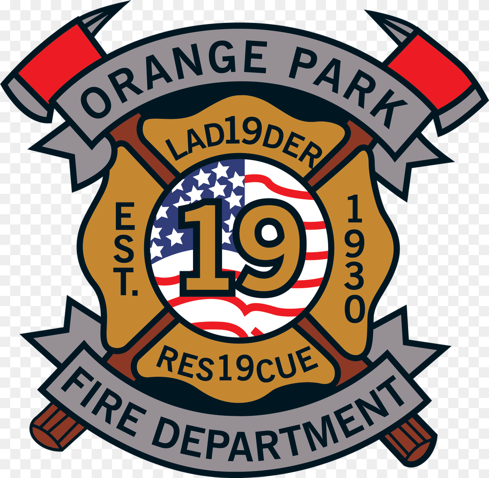 Fire Department U2022 Town Of Orange Park Language, Badge, Logo, Symbol, Emblem Free Png
