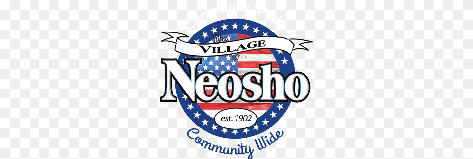 Fire Department Village Of Neosho, Logo, Emblem, Symbol, Badge Free Png Download