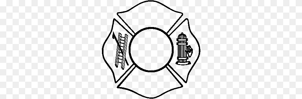 Fire Dept Clip Art, Gray Png