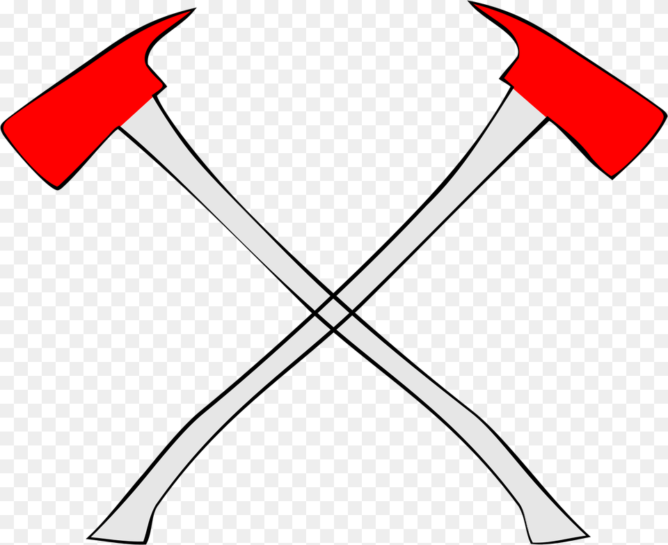Fire Dept Cross Axes With A Number 3 U0026 Free Fire Ax Clip Art, Device, Blade, Dagger, Knife Png Image