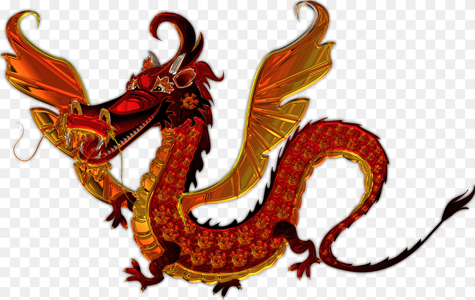 Fire Dragon Photos Kad Chinese New Year, Pattern, Adult, Bride, Female Free Png Download