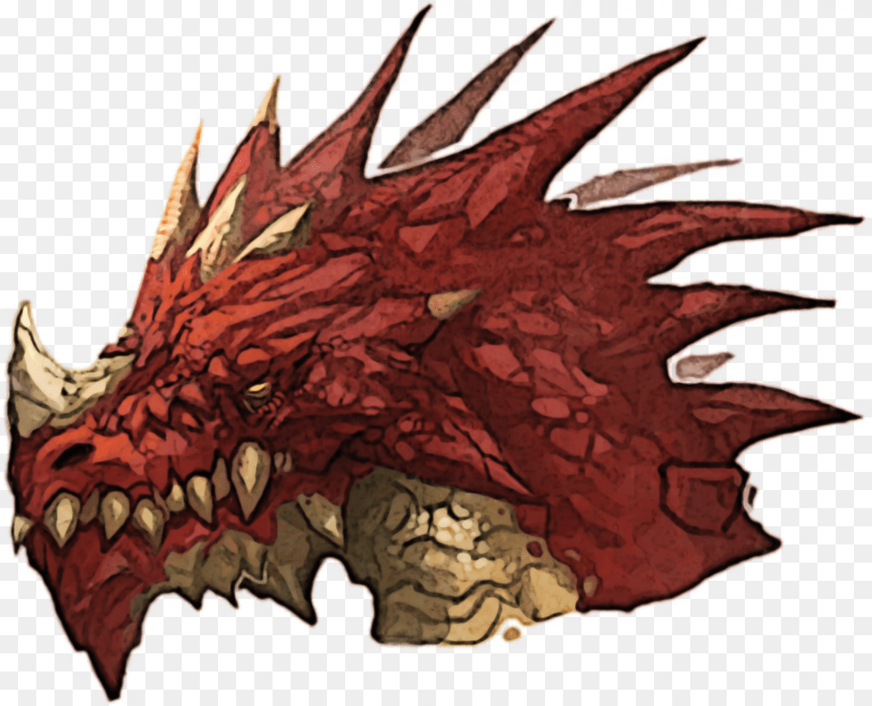 Fire Dragon Shattered Empires Red Dragon Head, Animal, Fish, Sea Life, Shark Free Png Download