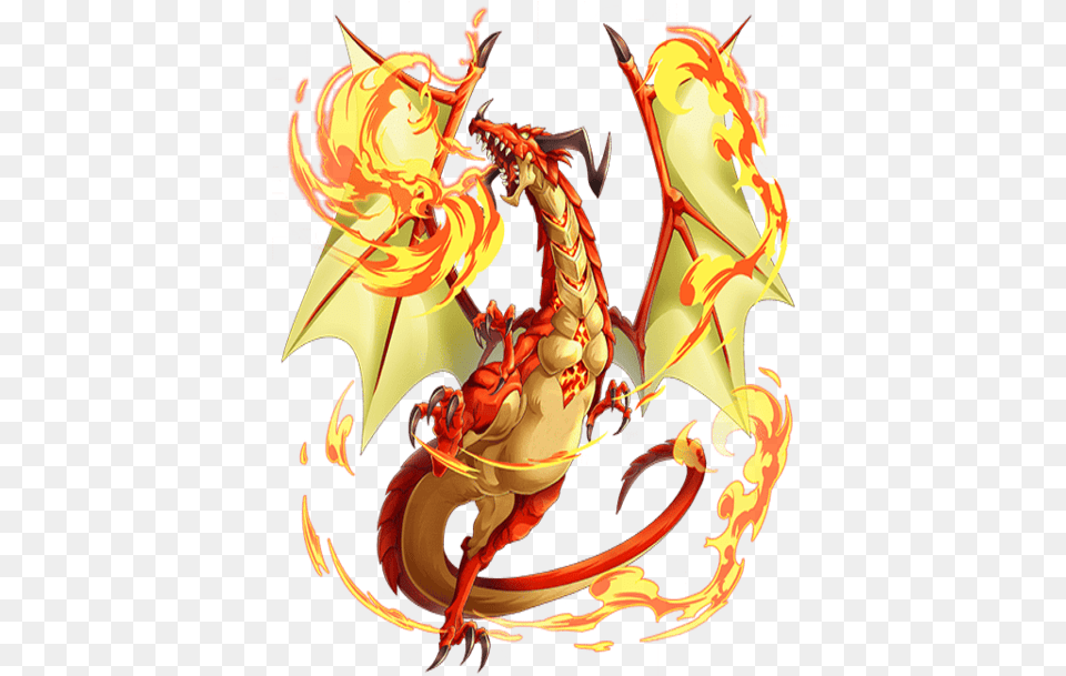 Fire Dragon Image With Dragon And Fire Free Transparent Png