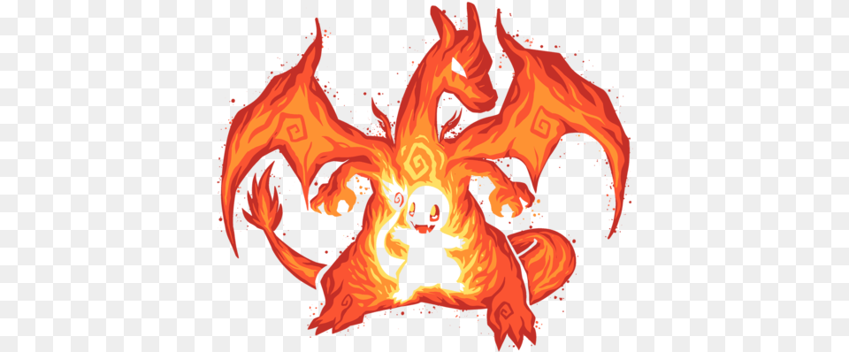 Fire Dragon Within Illustration, Flame, Baby, Person, Animal Png